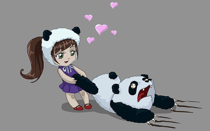 Detail Cartoon Panda Wallpaper Nomer 25
