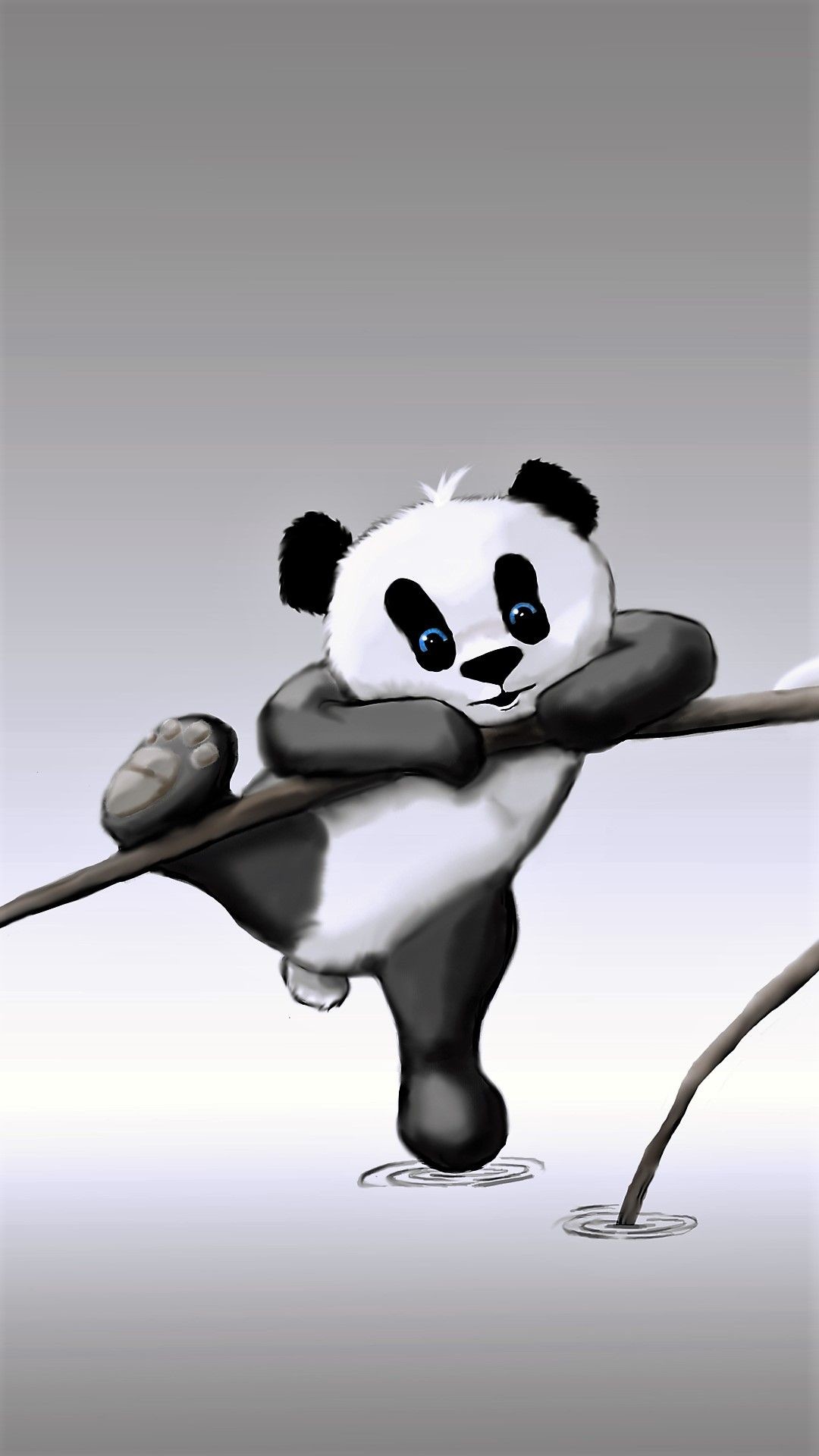 Detail Cartoon Panda Wallpaper Nomer 40