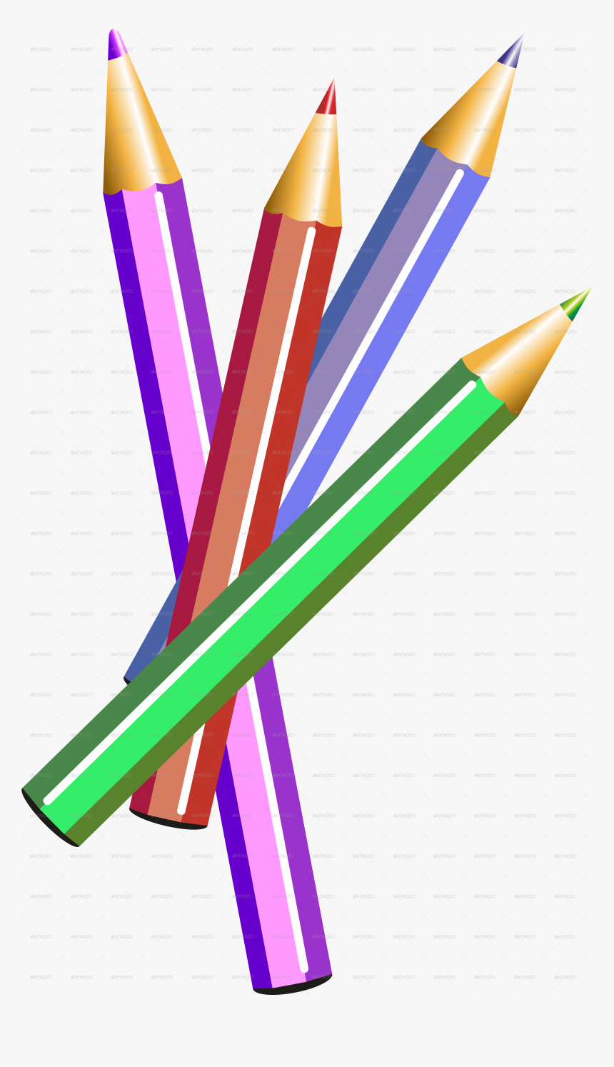 Detail Cartoon Pencil Png Nomer 34