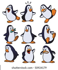 Detail Cartoon Penguins Pictures Nomer 45