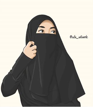 Detail Cartoon Perempuan Muslimah Nomer 16