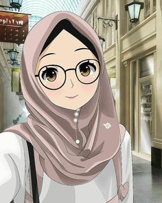 Detail Cartoon Perempuan Muslimah Nomer 25