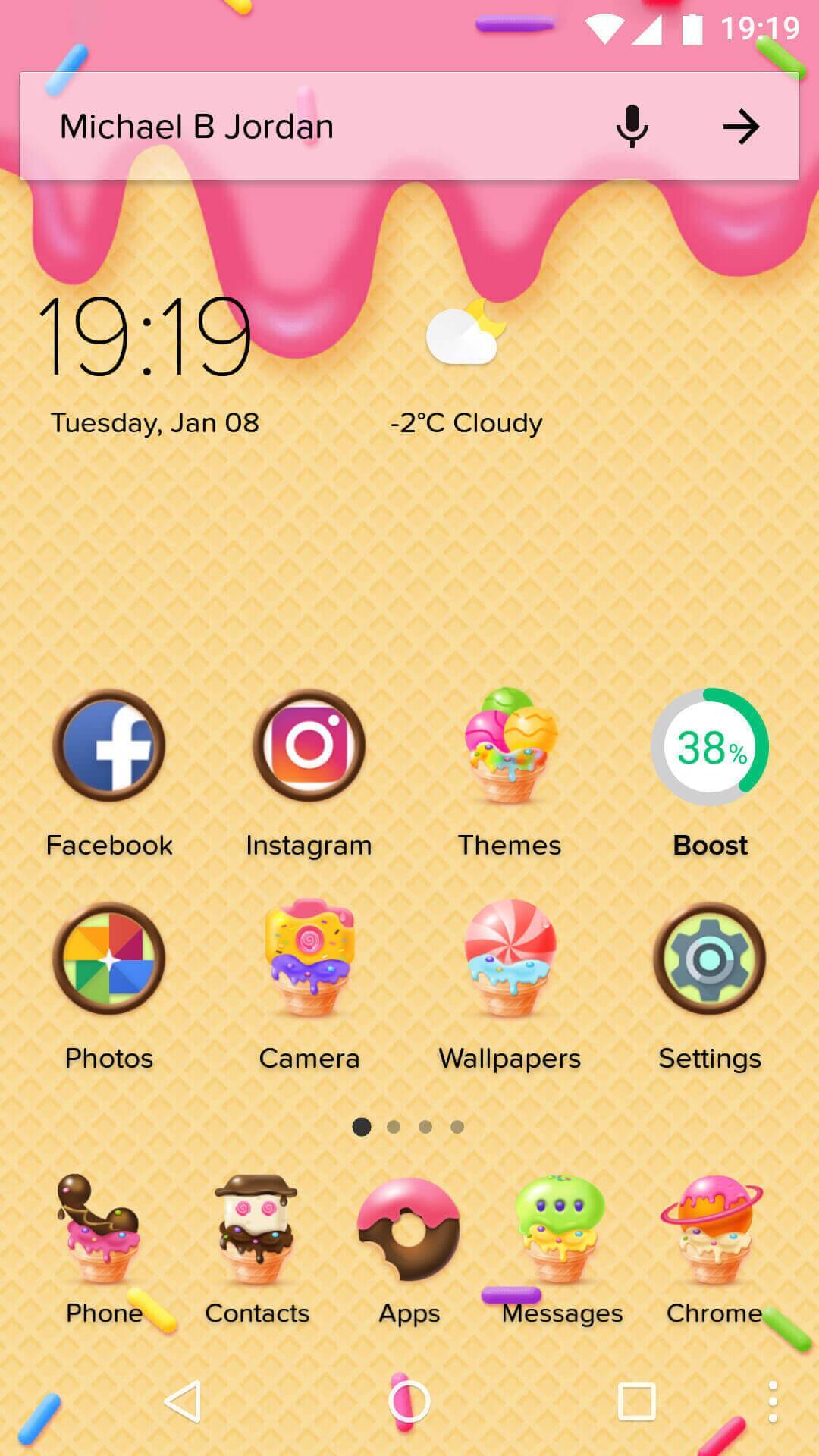 Detail Cartoon Themes For Android Nomer 17