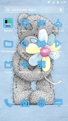 Detail Cartoon Themes For Android Nomer 22