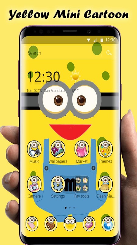 Detail Cartoon Themes For Android Nomer 30