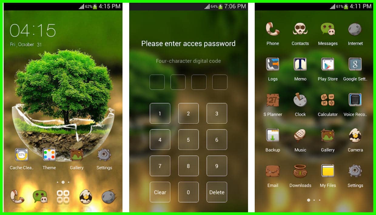 Detail Cartoon Themes For Android Nomer 32