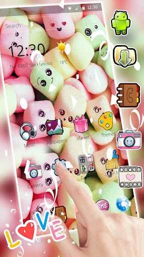 Detail Cartoon Themes For Android Nomer 45