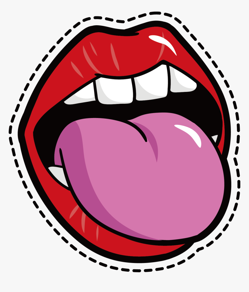 Detail Cartoon Tongue Png Nomer 6