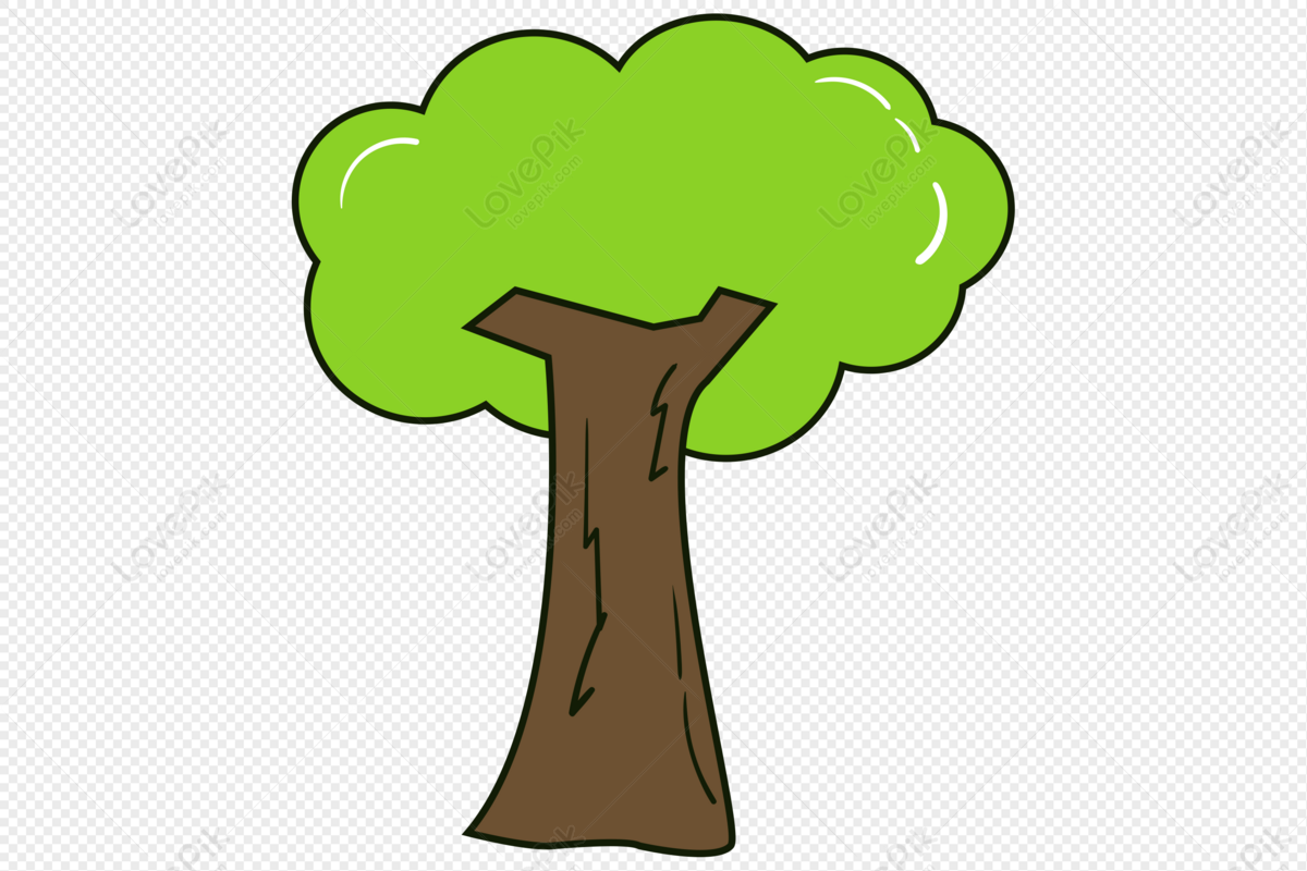Detail Cartoon Tree Png Nomer 39