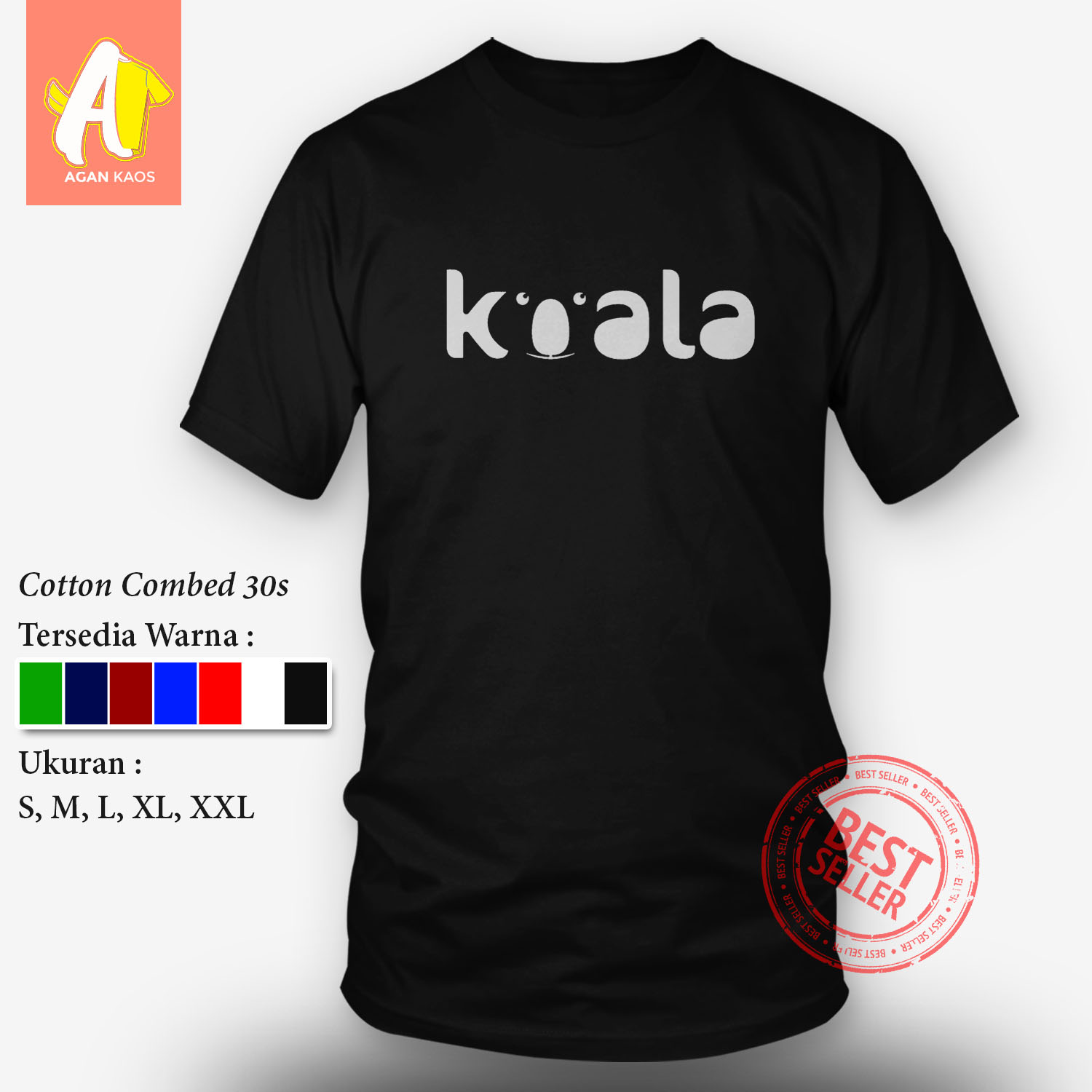 Detail Casual Outfit Pria Kaos Gambar Koala Nomer 27