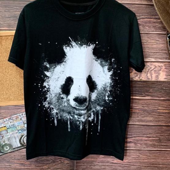 Detail Casual Outfit Pria Kaos Gambar Panda Nomer 17