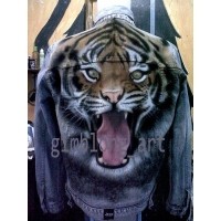 Detail Cat Airbrush Kaos Nomer 31