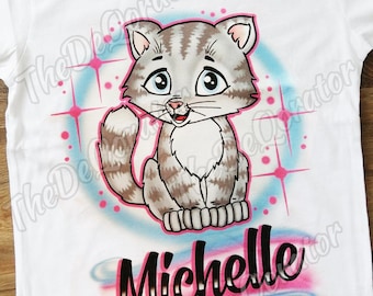 Detail Cat Airbrush Kaos Nomer 46