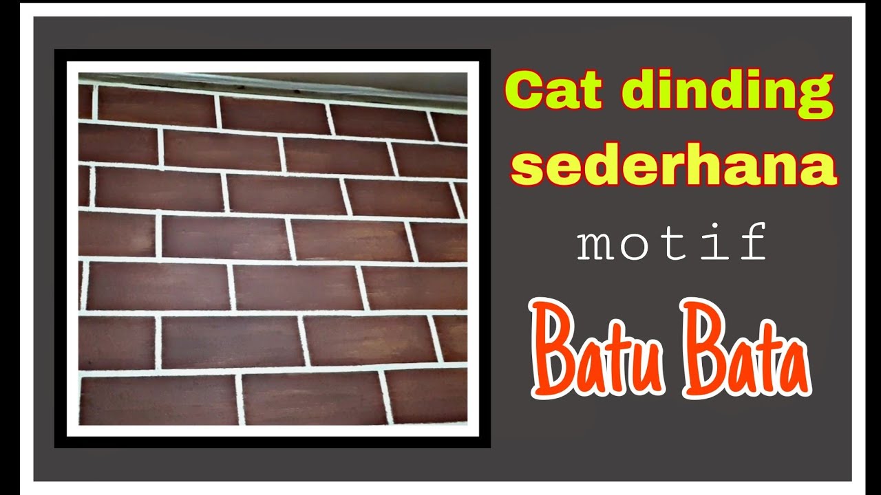 Detail Cat Batako Warna Warni Nomer 11