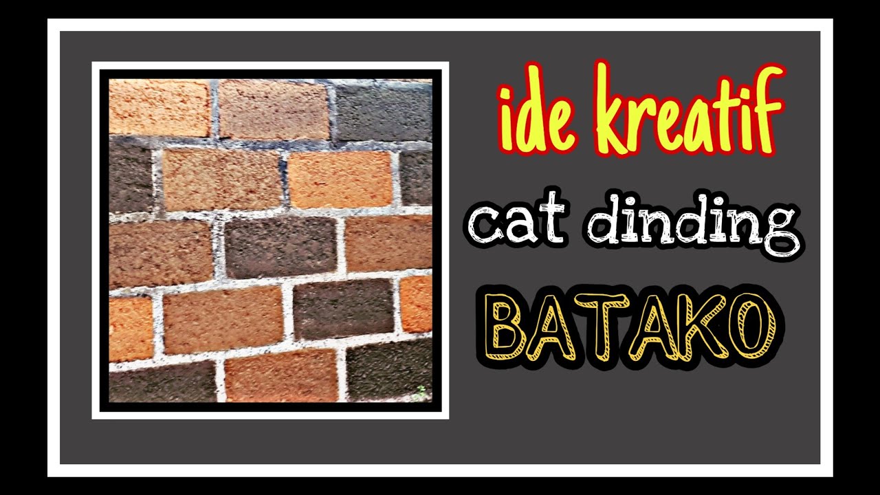 Detail Cat Batako Warna Warni Nomer 3