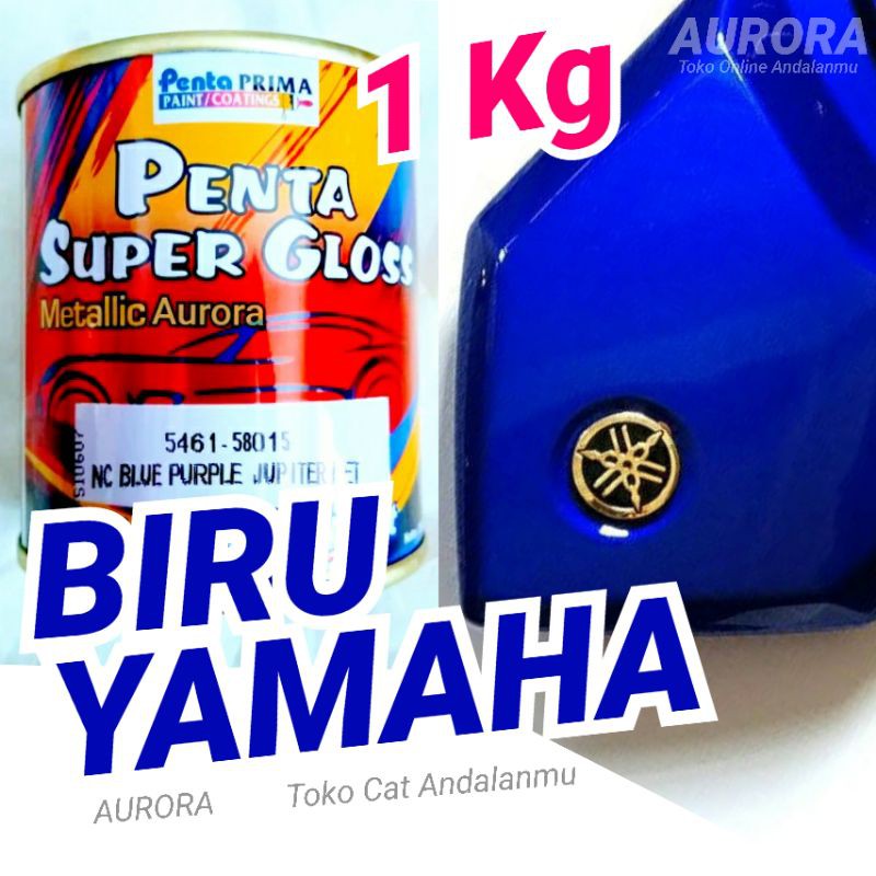 Detail Cat Biru Metalik Nomer 20