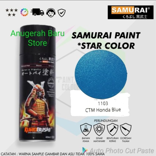 Detail Cat Biru Metalik Nomer 26