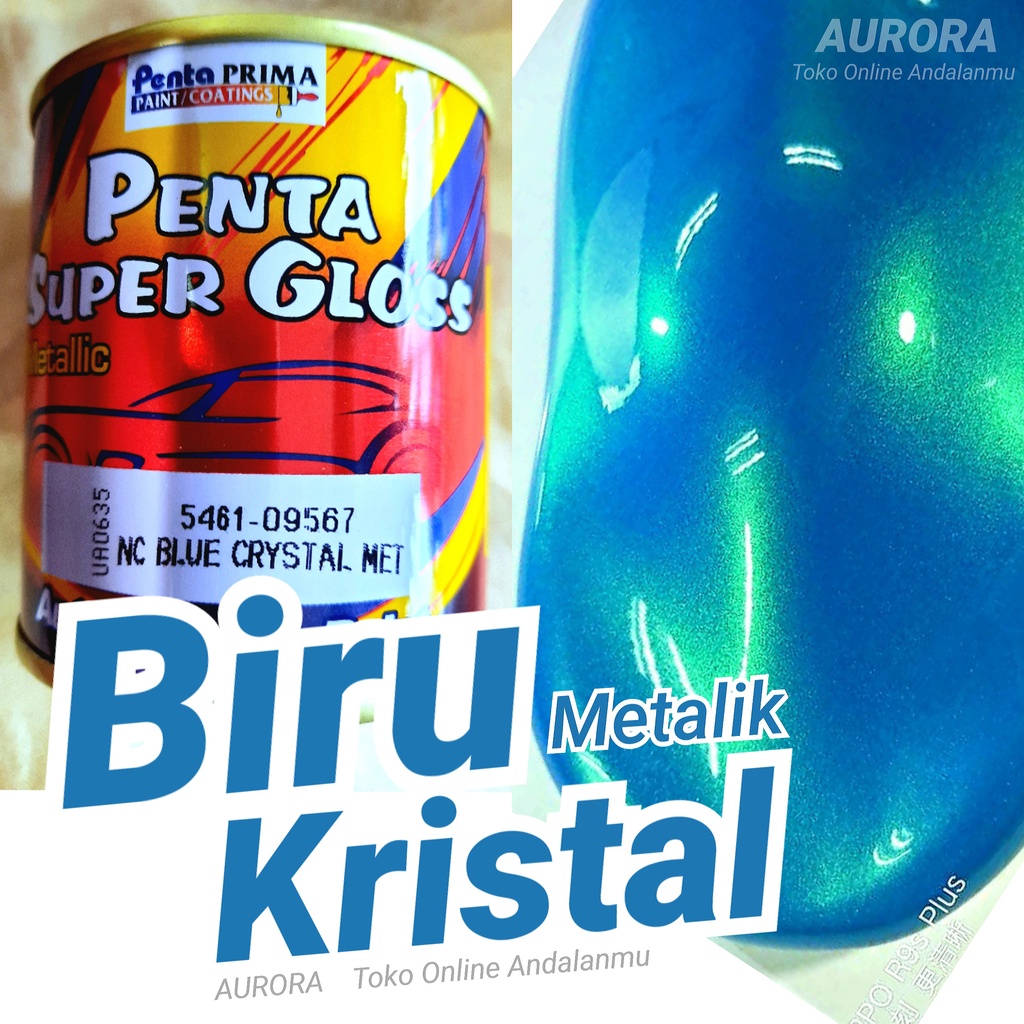 Detail Cat Biru Metalik Nomer 4