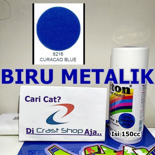 Detail Cat Biru Metalik Nomer 7