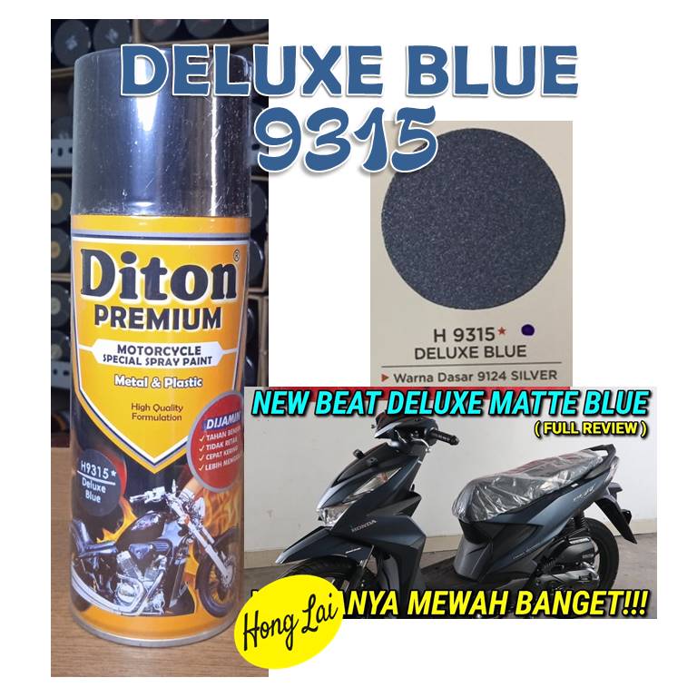 Detail Cat Biru Metalik Doff Nomer 18