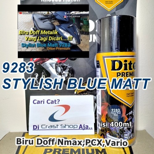 Detail Cat Biru Metalik Doff Nomer 19