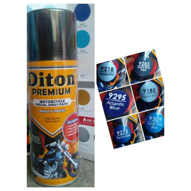 Detail Cat Biru Metalik Doff Nomer 42