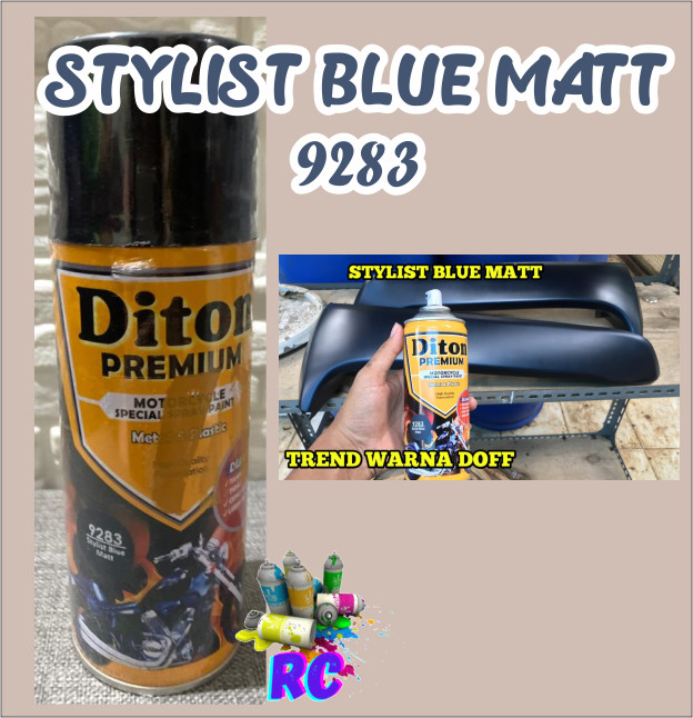 Detail Cat Biru Metalik Doff Nomer 48