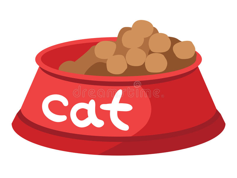 Detail Cat Bowl Clipart Nomer 27