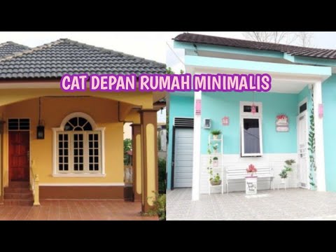 Detail Cat Depan Rumah Elegan Nomer 17