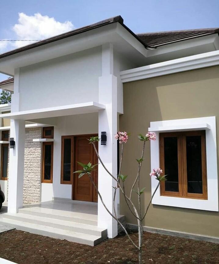 Detail Cat Depan Rumah Elegan Nomer 4