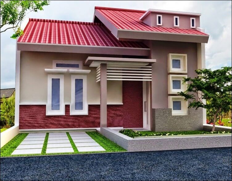 Detail Cat Depan Rumah Elegan Nomer 44