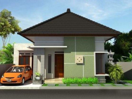 Detail Cat Depan Rumah Warna Hijau Nomer 53