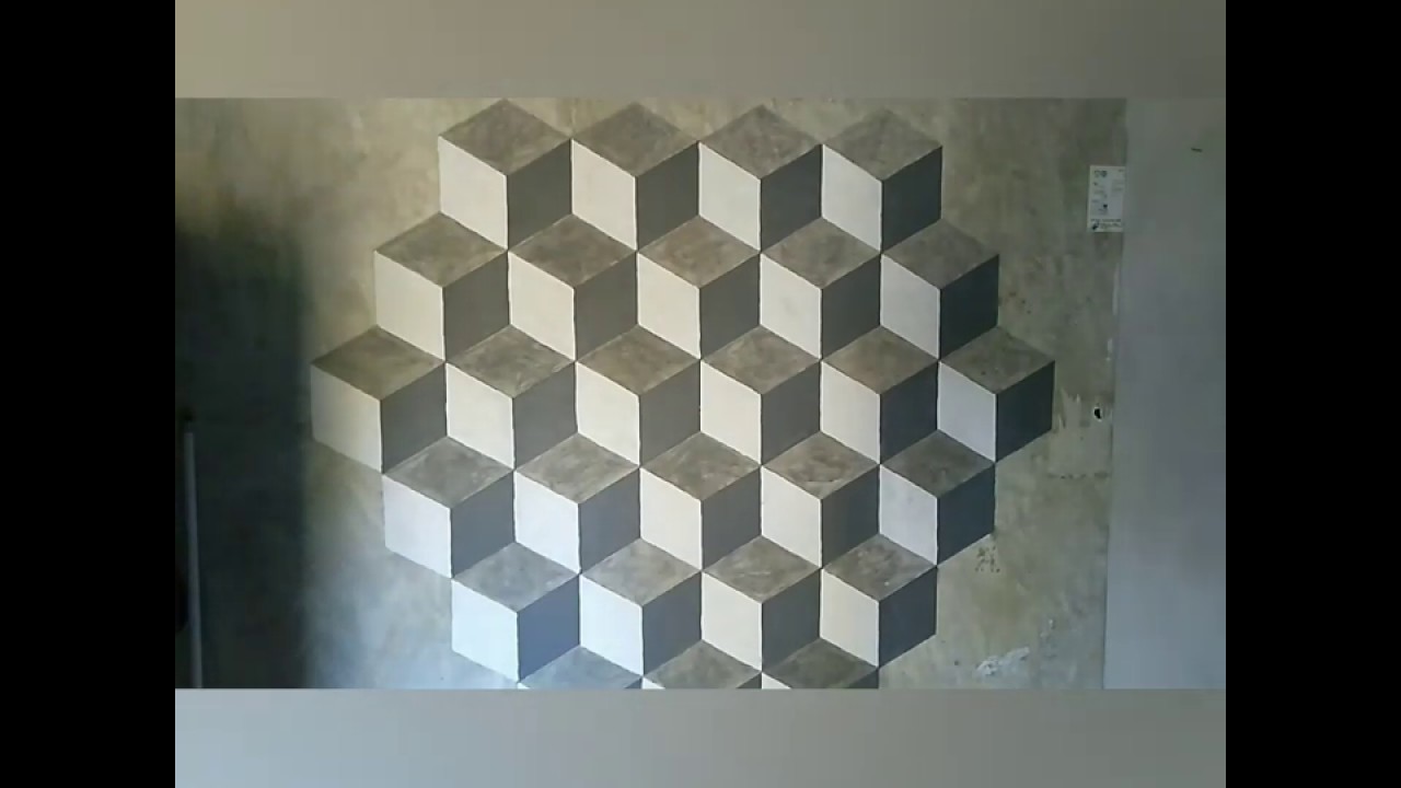 Detail Cat Dinding 3d Sederhana Nomer 11