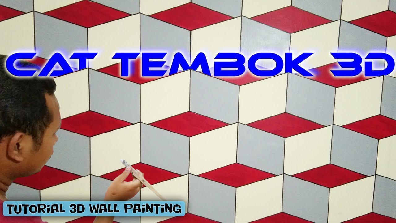Detail Cat Dinding 3d Sederhana Nomer 16