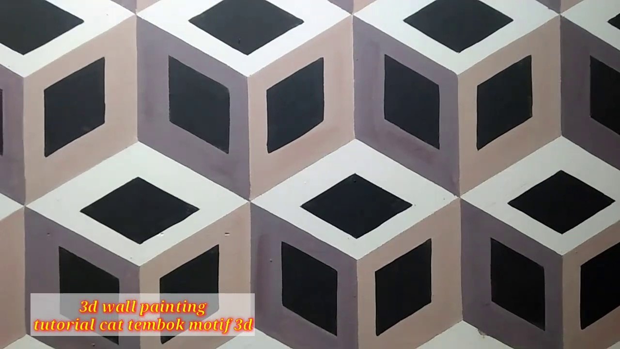 Detail Cat Dinding 3d Sederhana Nomer 17