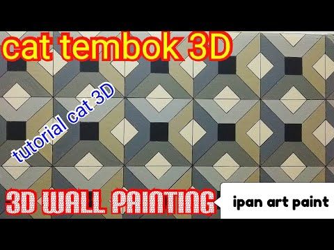 Detail Cat Dinding 3d Sederhana Nomer 31