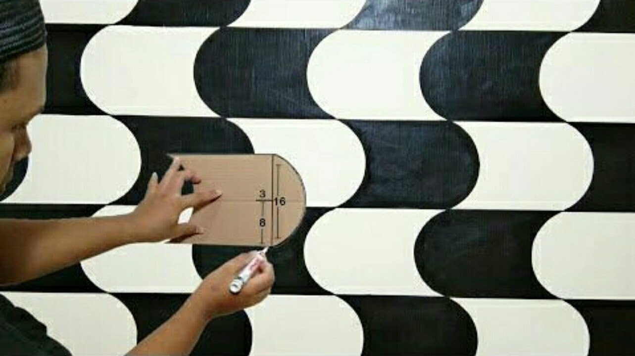 Detail Cat Dinding 3d Sederhana Nomer 36