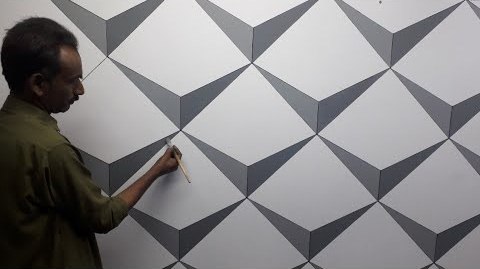 Detail Cat Dinding 3d Sederhana Nomer 7