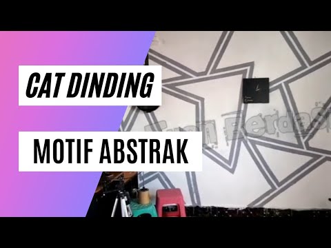 Detail Cat Dinding Abstrak Nomer 20