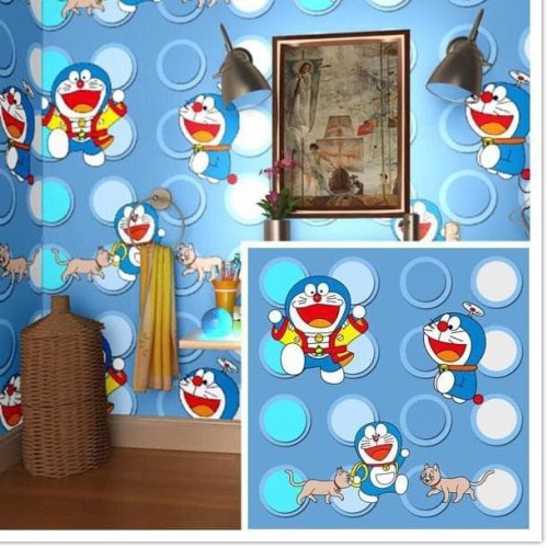 Detail Cat Dinding Kamar Doraemon Nomer 22