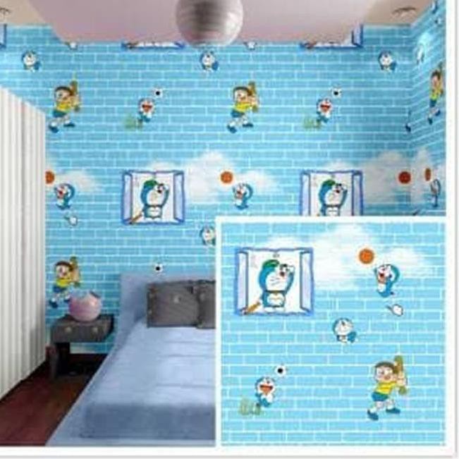 Detail Cat Dinding Kamar Doraemon Nomer 52