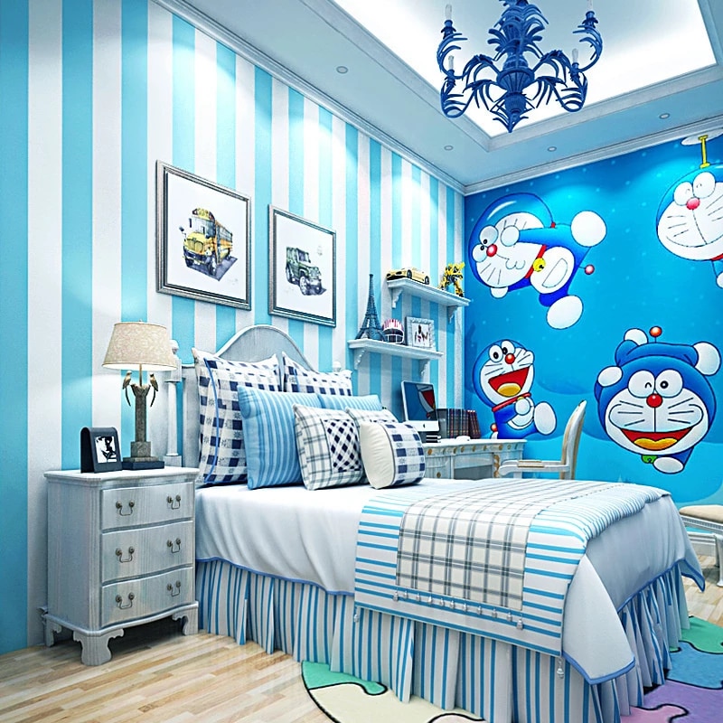 Detail Cat Dinding Kamar Doraemon Nomer 7