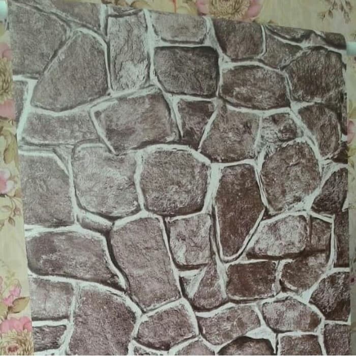 Detail Cat Dinding Motif Batu Alam Nomer 20