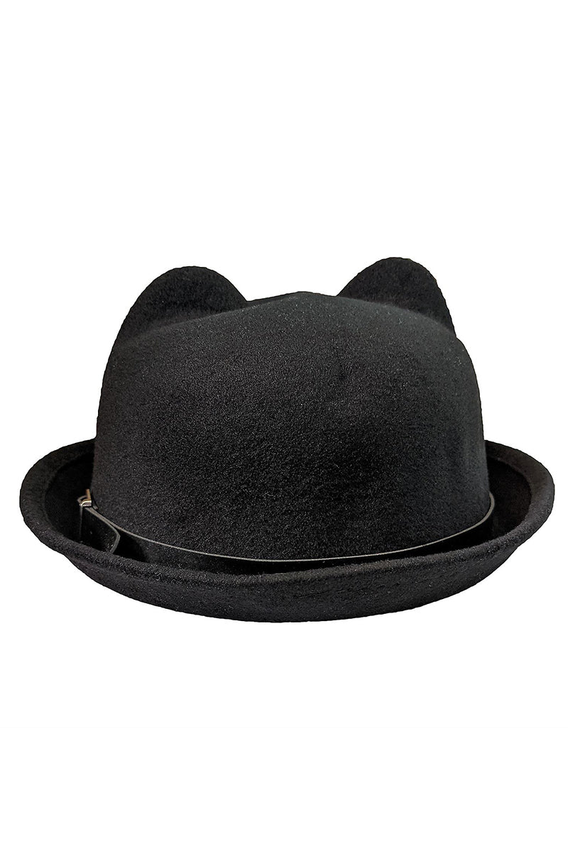 Detail Cat Ear Bowler Hat Nomer 42