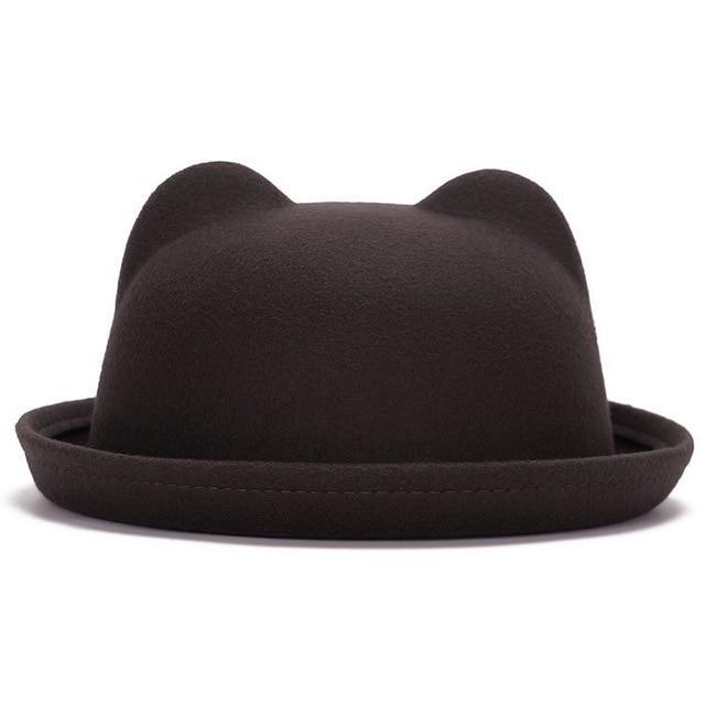 Detail Cat Ears Bowler Hat Nomer 8