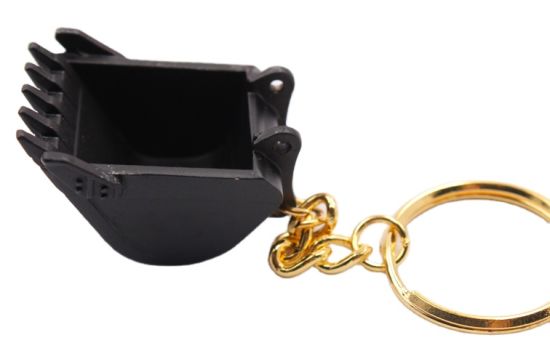 Detail Cat Excavator Bucket Keychain Nomer 10