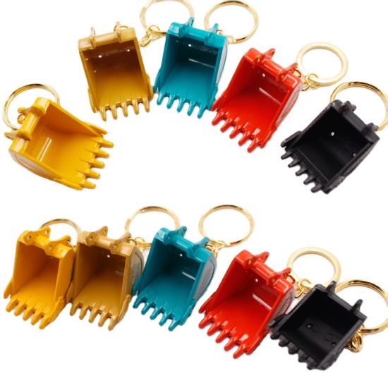 Detail Cat Excavator Bucket Keychain Nomer 16