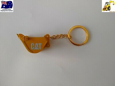 Detail Cat Excavator Bucket Keychain Nomer 3