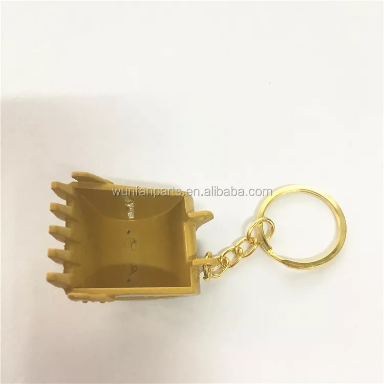 Detail Cat Excavator Bucket Keychain Nomer 5