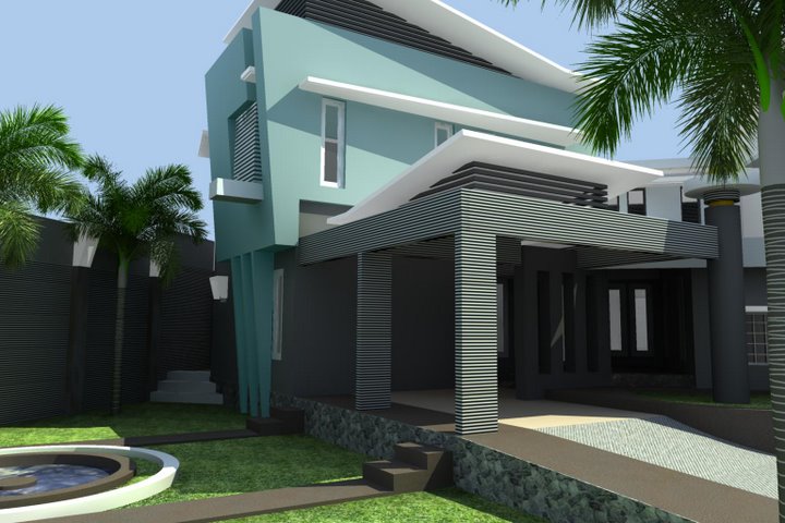 Detail Cat Exterior Rumah Minimalis Nomer 54